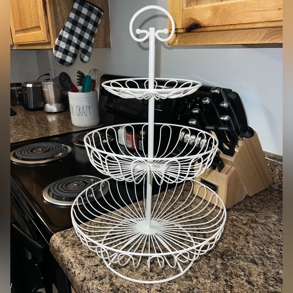 Farmhouse Fruit Tiered Bowl